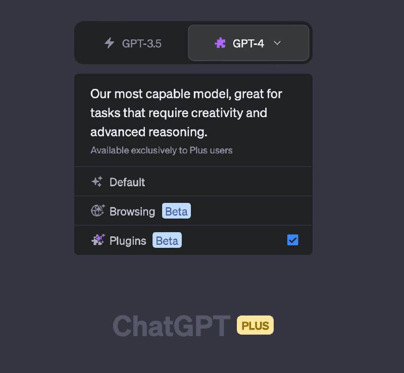 ChatGPT 有访问互联网能力了，插件商店也可以用了