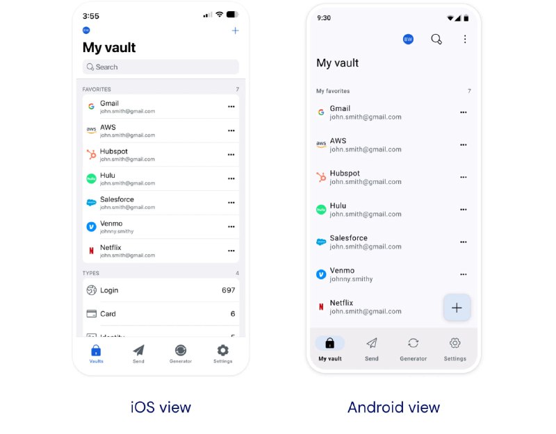 Bitwarden即日起分阶段推送基于原生平台开发的APP原本的Bitwarden移动端APP基于Xamarin开发，但是微软对 Xamarin 的支持即将结束