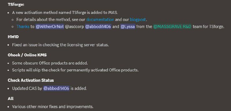 TSforge