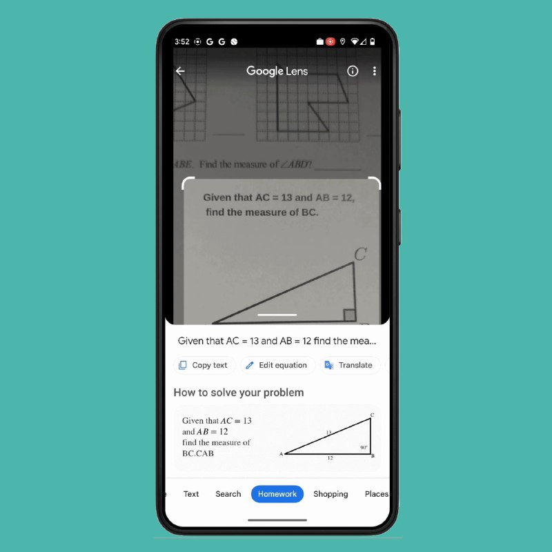 谷歌搜索与 Lens 拍照现在获得数学、物理和几何详细解题步骤谷歌推出了搜索和智能镜头服务的新数学功能